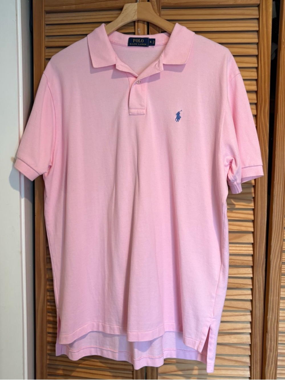 Polo Ralph Lauren Men’s Pink Polo Classic Capsule Spring Summer Preppy XL